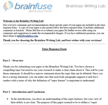 Brainfuse homework help
