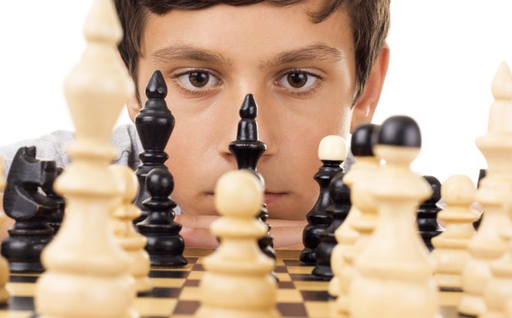 playing chess