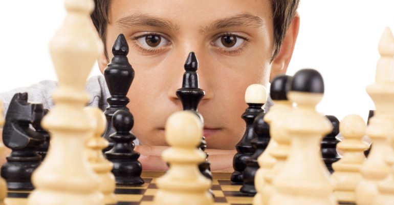 playing chess