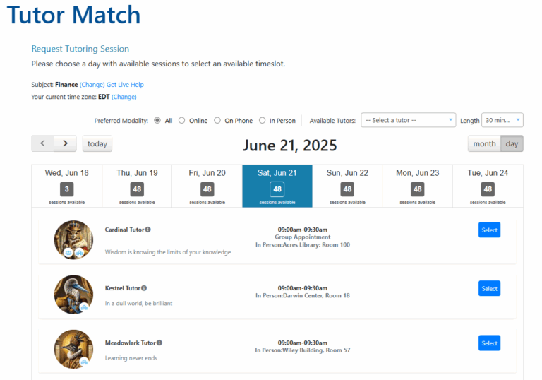 Brainfuse scheduling